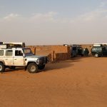 4x4 Vehicle with Camping Equipment